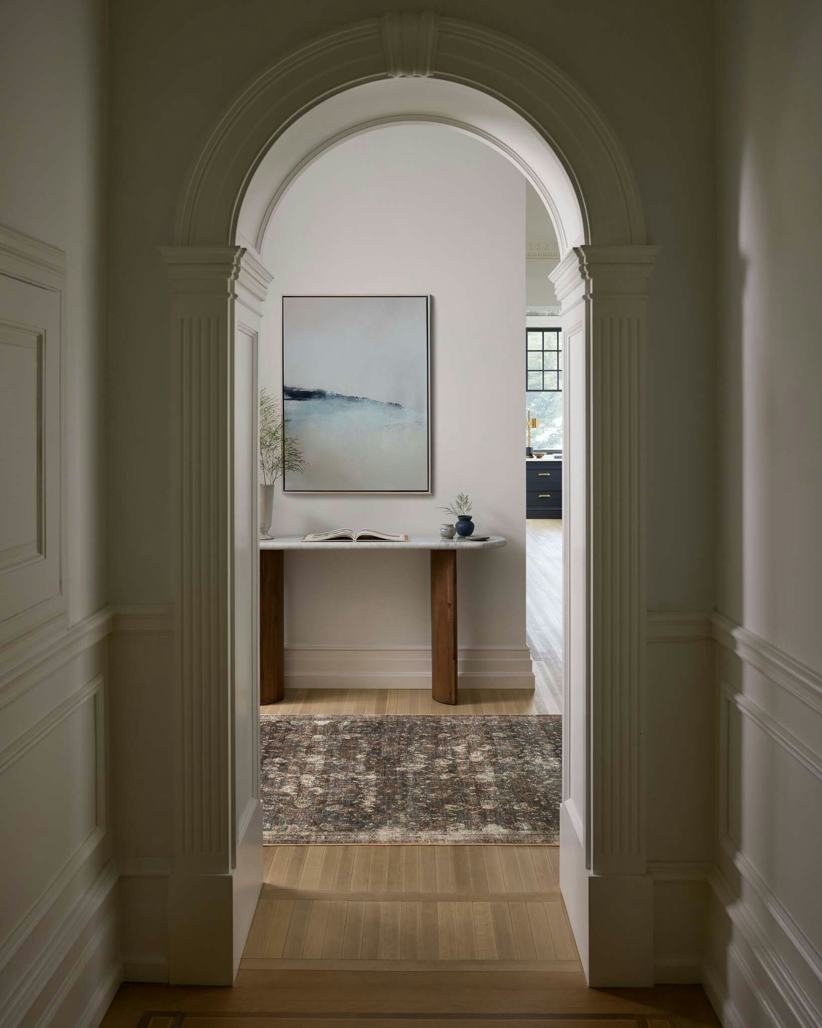 Shown in White Oak in 30" X 40"