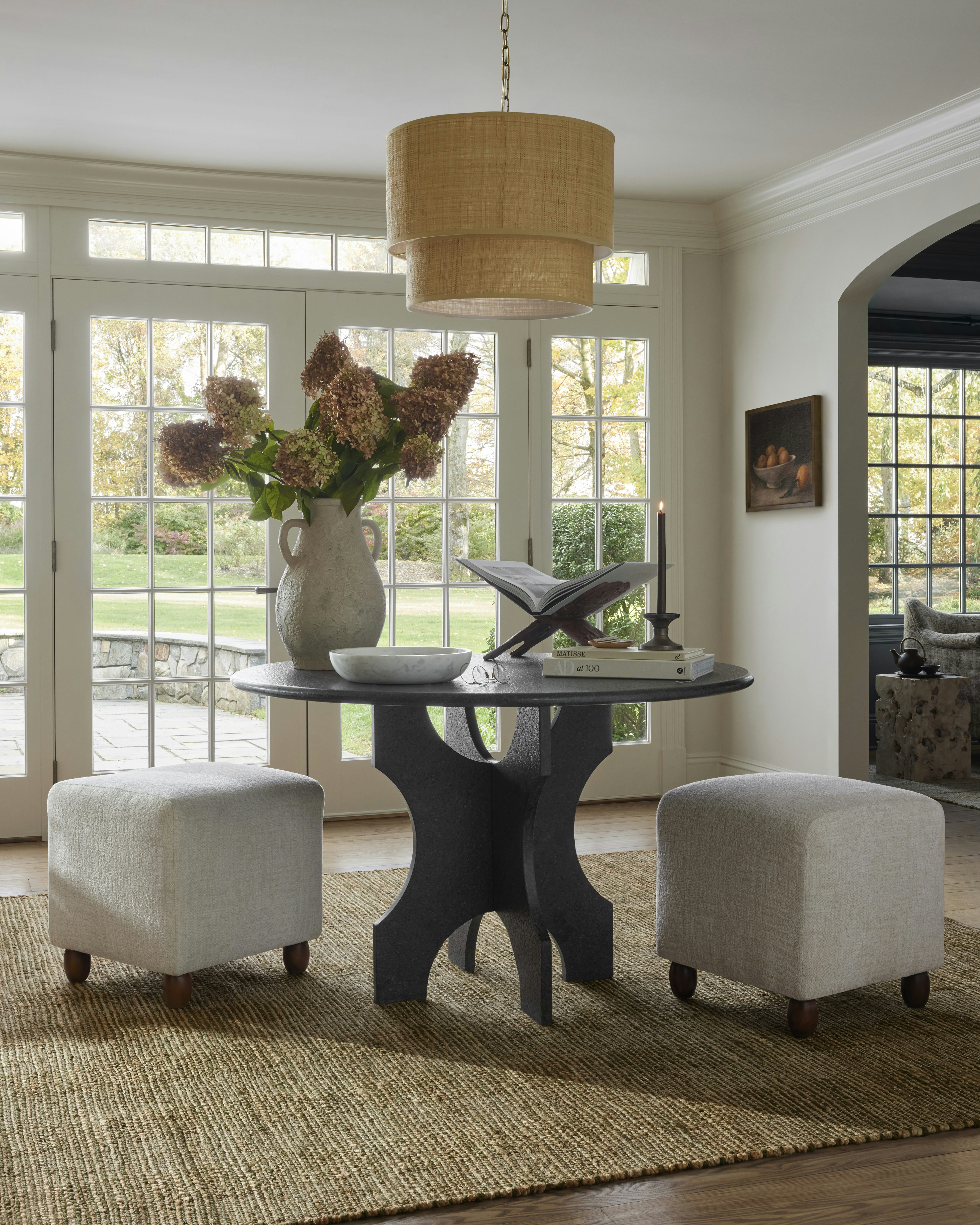 Shown in Savoy Ivory Chenille