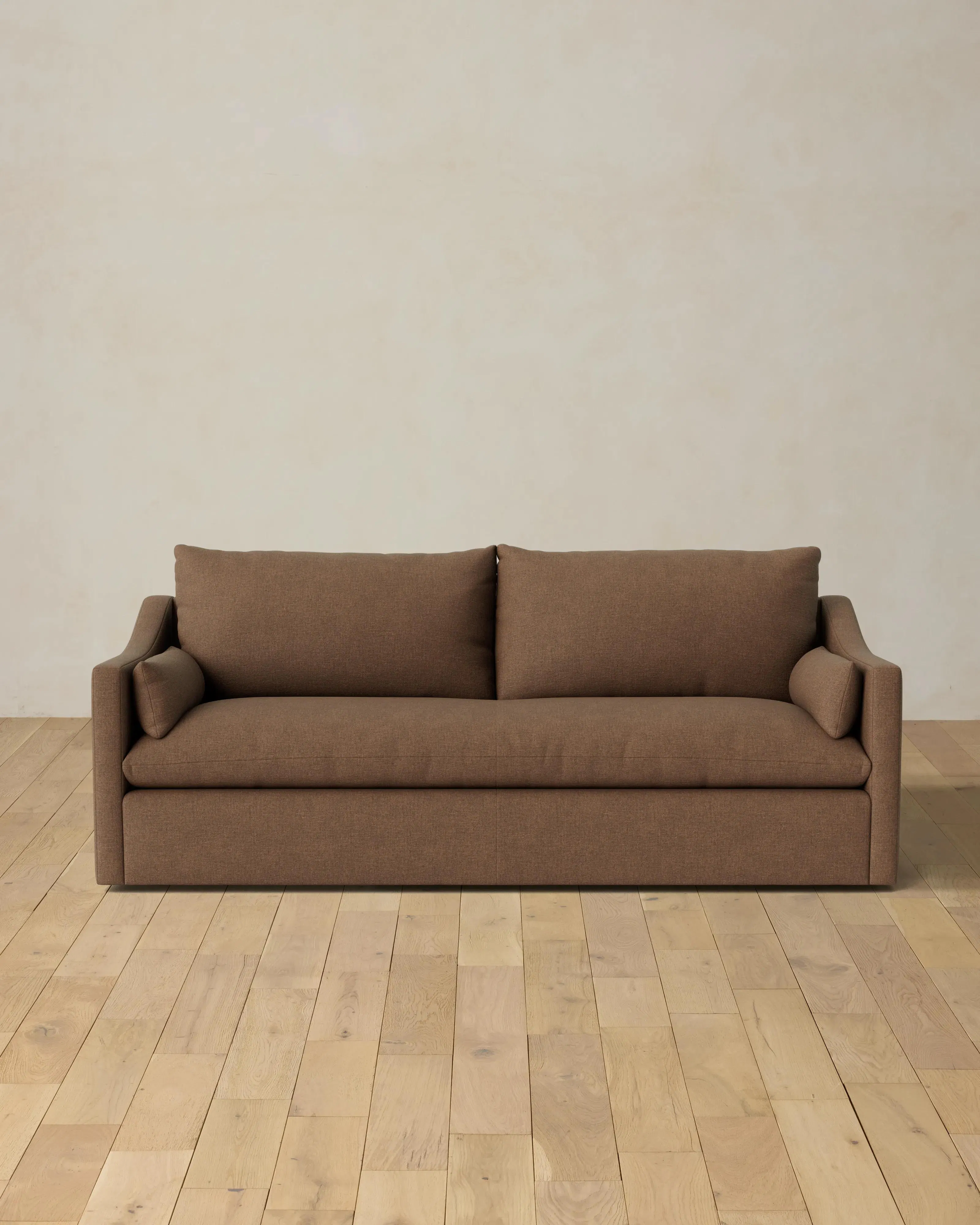 Joon Loloi Leighton Slope Arm Sofa - Turin Mocha Linen Blend Performance 83W x 36H x 38D Review & Quality Analysis
